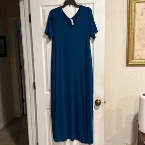 Teal Zenana dress